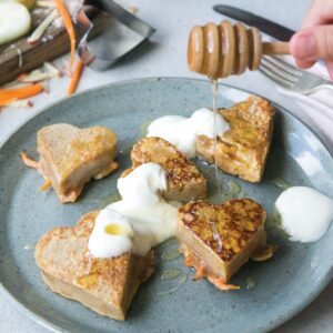 Apple and carrot pikelets