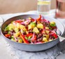 One black bean & pineapple salad bowl