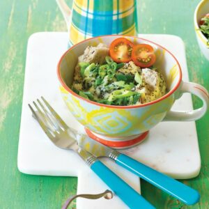 Mother’s Day savoury French toast in a mug