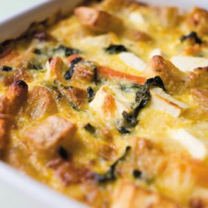 Oven-baked vegetable frittata
