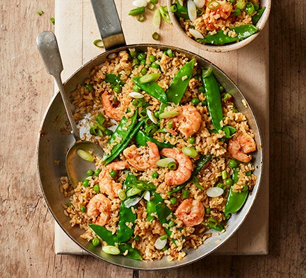 Prawn fried rice