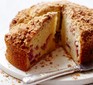 Rhubarb crumble cake