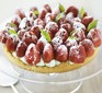 Strawberry sablée tart