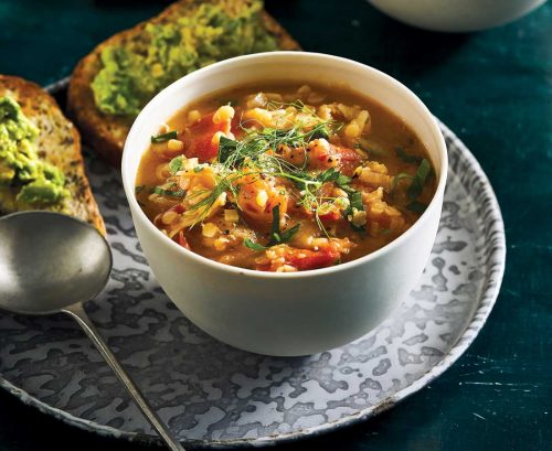 Vegetarian soup recipes to warm the soul