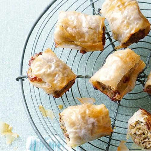 Sausage rolls made healthier