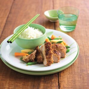 Sesame pork