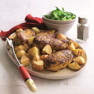 Spicy baked chicken