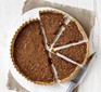 Lighter treacle tart