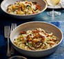 Wild mushroom risotto in 2 bowls