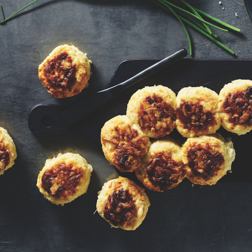 Cheese and chutney scones